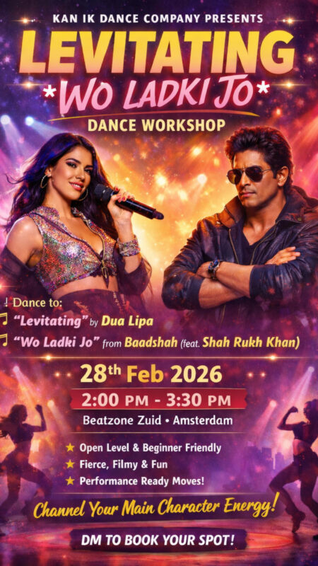 Bollyfusion Dance Workshop on Levitating and Wo Ladki Hai